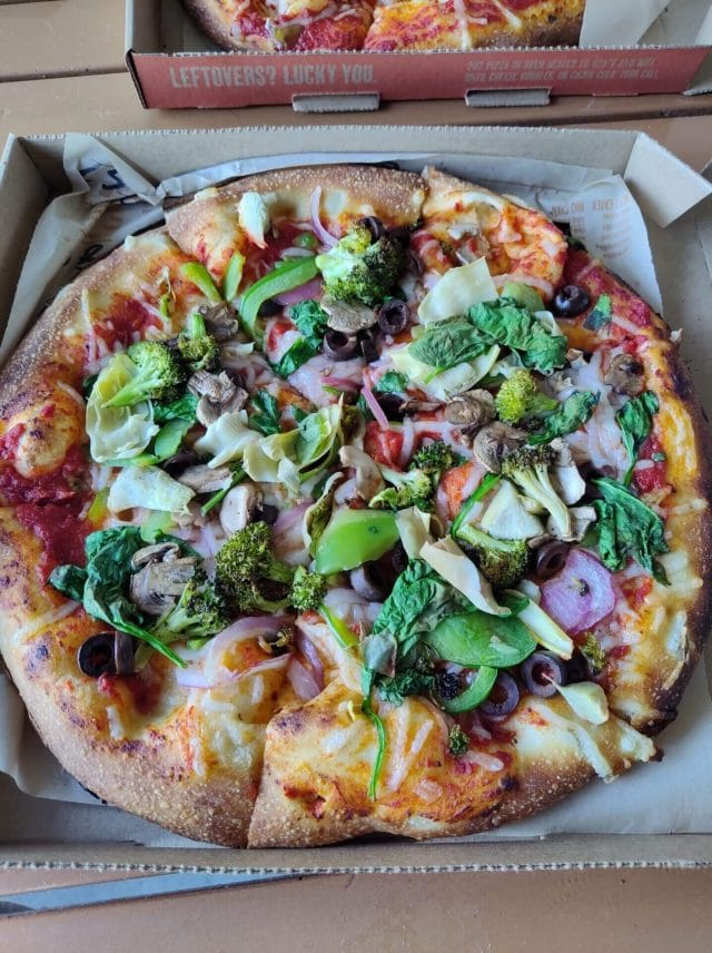 Blaze Pizza Davie - 11" Vegan Pizza 3 The FL Vegan - Blaze Pizza Davie