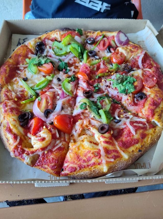 Blaze Pizza Davie - 11" Vegan Pizza 2 The FL Vegan - Blaze Pizza Davie